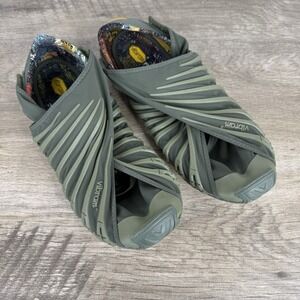 Furoshiki Wrapping Vibram Sole Size US 12.5-13 Men's Shoes Olive Green 18MAD04‎